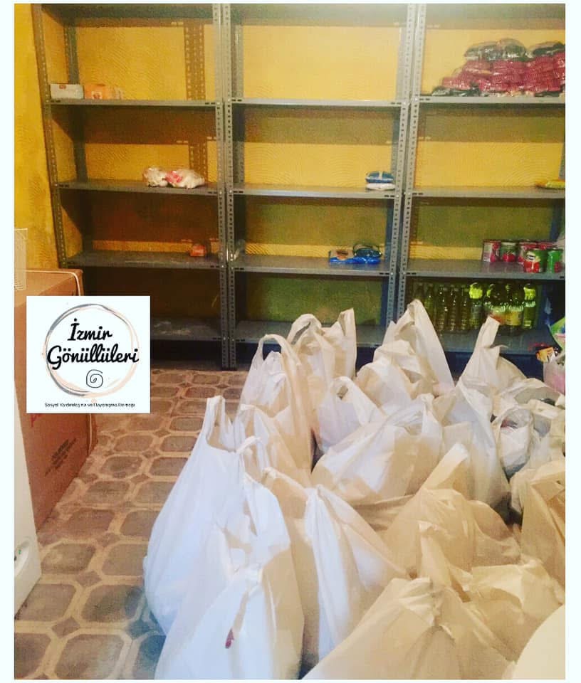 İzmir Gönüllüleri Gıda Marketi ve Gıda Dağıtımları